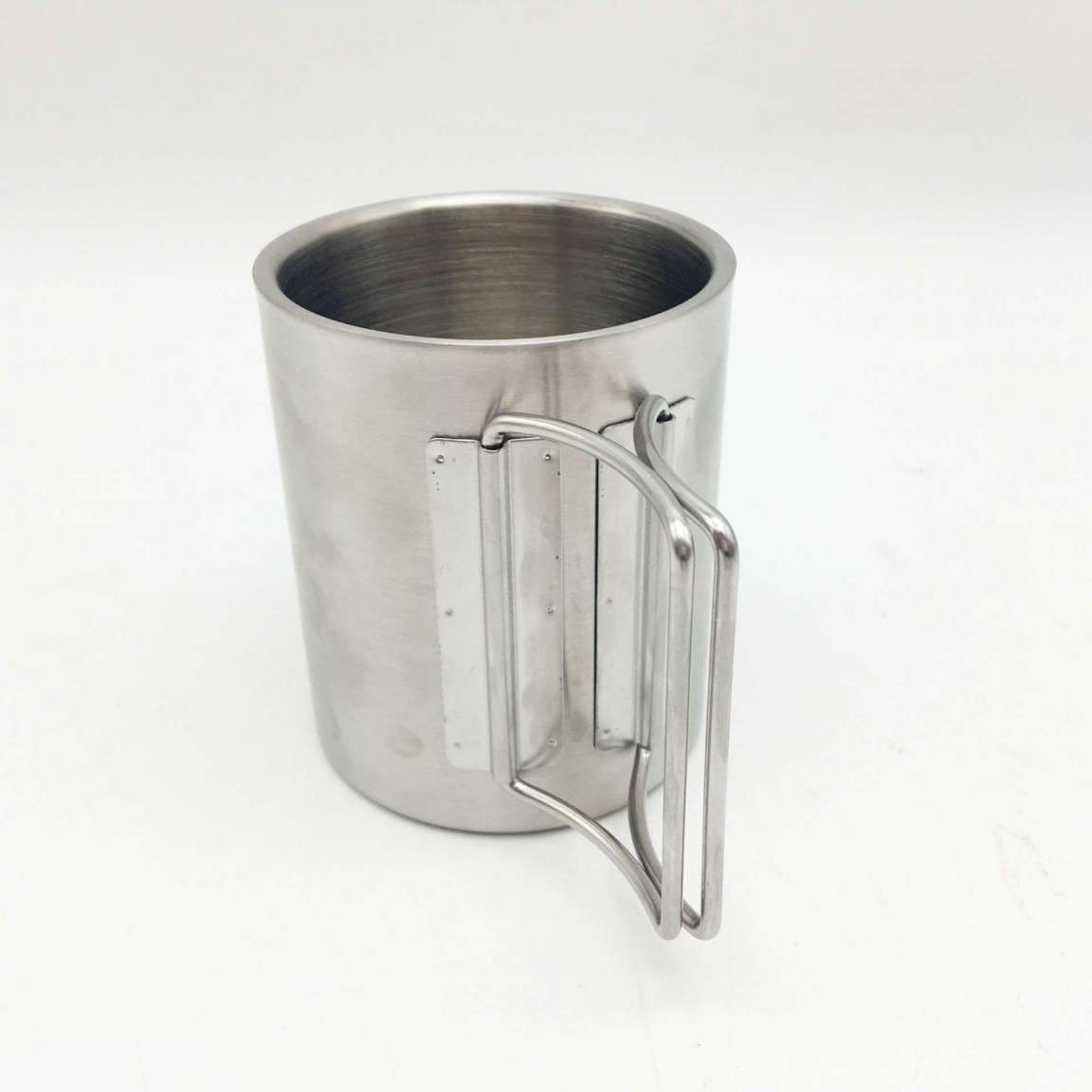 Custom logo 14oz Brushed Double Wall cups 304 Stainless Steel Coffee Mugs