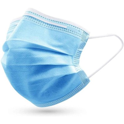 LK_MA001Disposable face mask 3 ply earloop non woven civil face mask